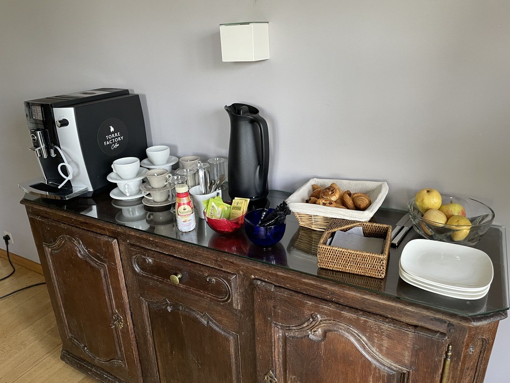 Accueil café, thé & viennoiseries