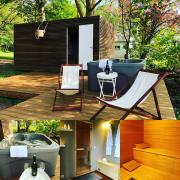 Matrix sauna et jacuzzi insolite